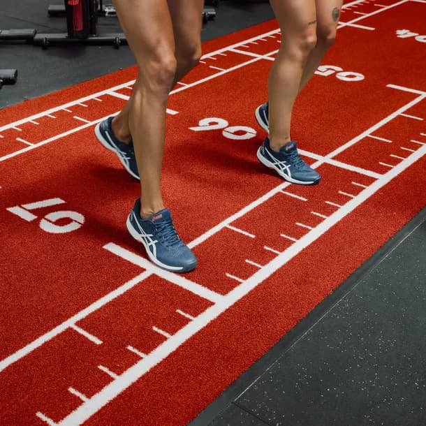 Kunstgras voor functionele training en HIIT in sportcentra