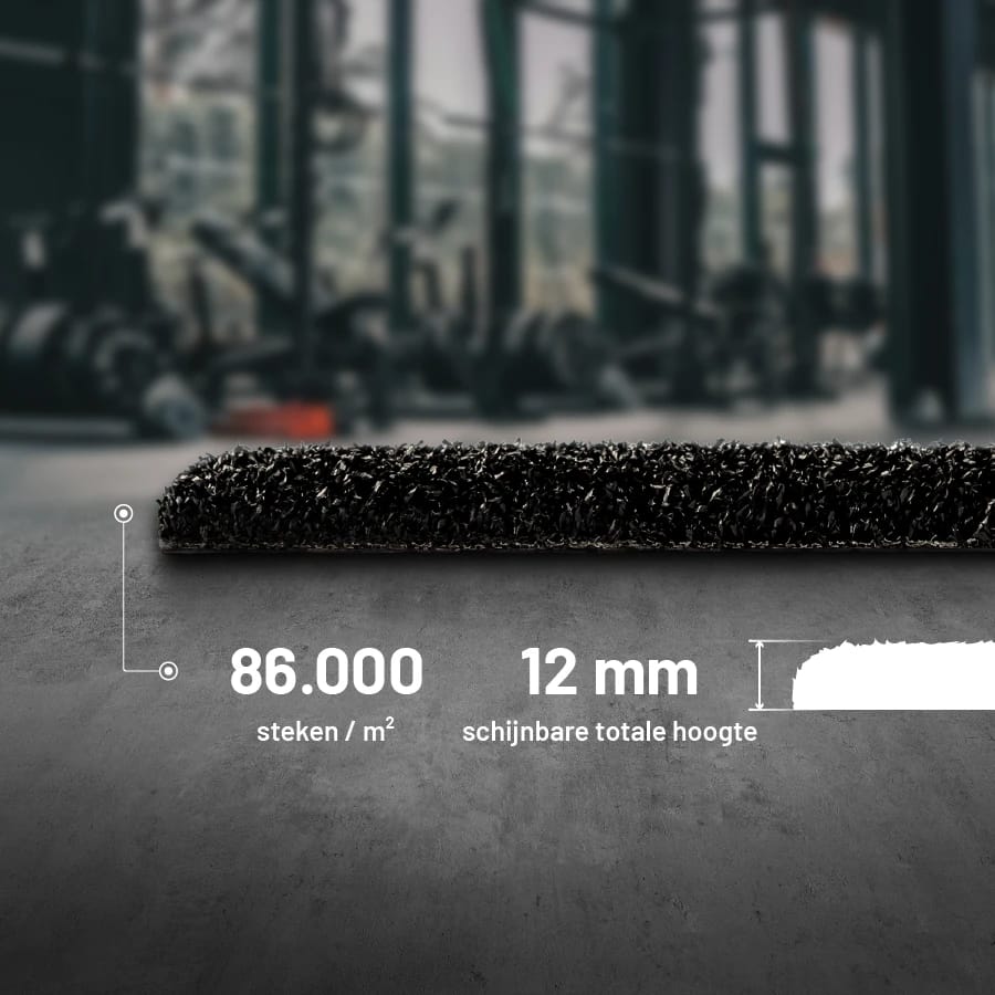Valhalla One — 86.000 steken/m² dichtheid en 12 mm zichtbare poolhoogte