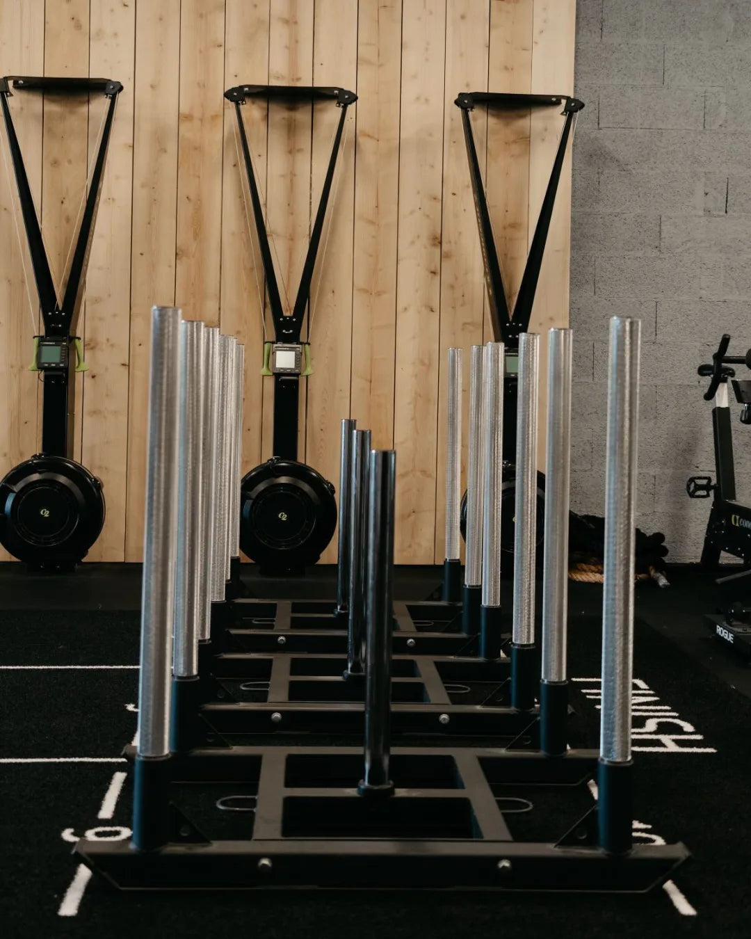 valhalla-baan voor crossfit box la ciotat